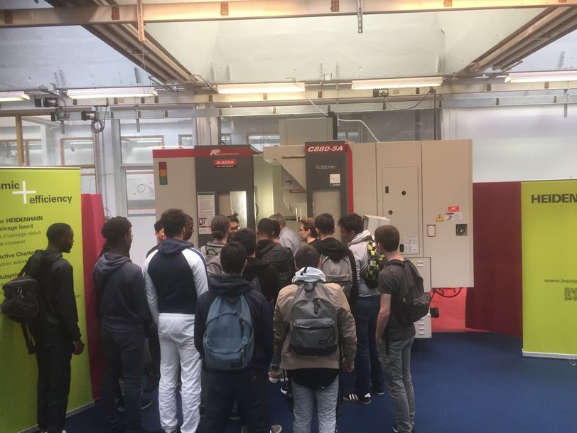 HEIDENHAIN rapproche les mondes de l’enseignement et de l’industrie